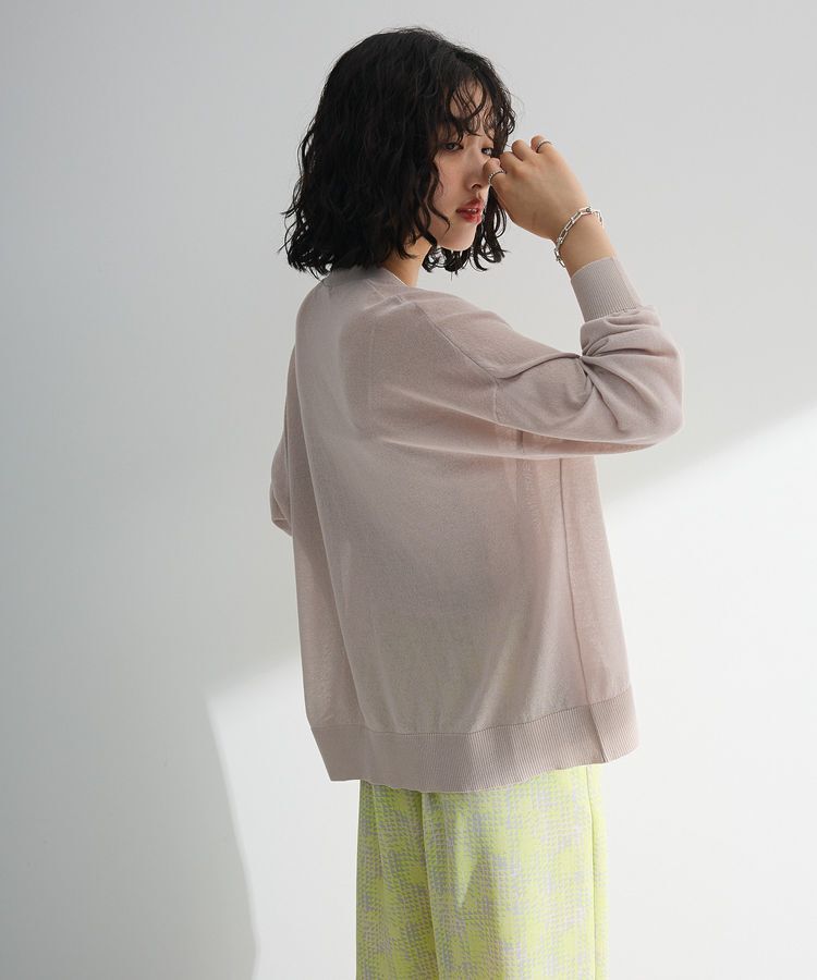 Green Parks「【WEB限定】接触冷感ゆったりカーディガン」|カーディガン|