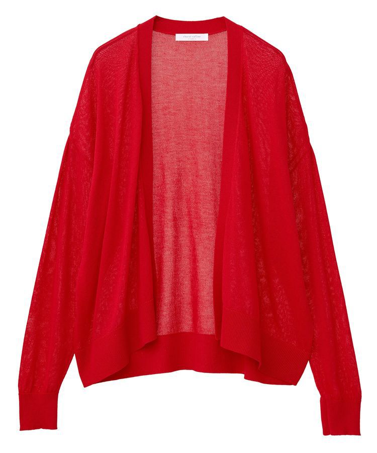 Green Parks「【WEB限定】接触冷感ゆったりカーディガン」|カーディガン|