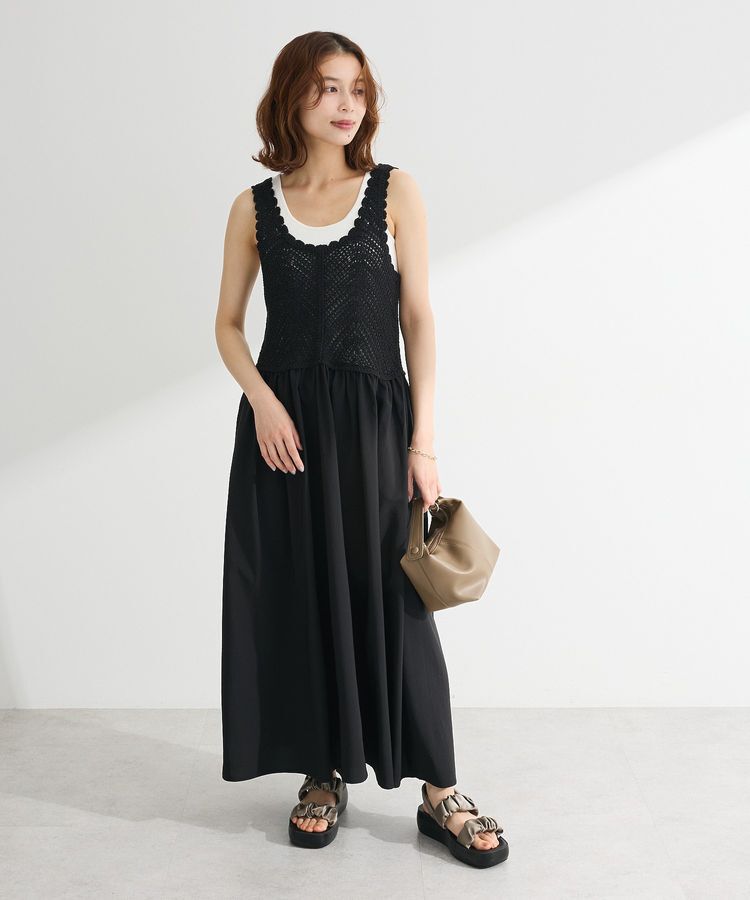 Green Parks「・SUGAR SPOON クロシェキリカエワンピース」|ワンピース|