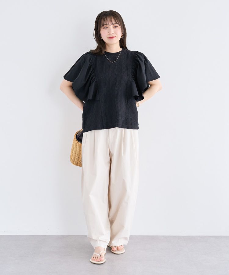 Green Parks「・SUGAR SPOON ラッフルスリーブTEE」|Tシャツ・カットソー|