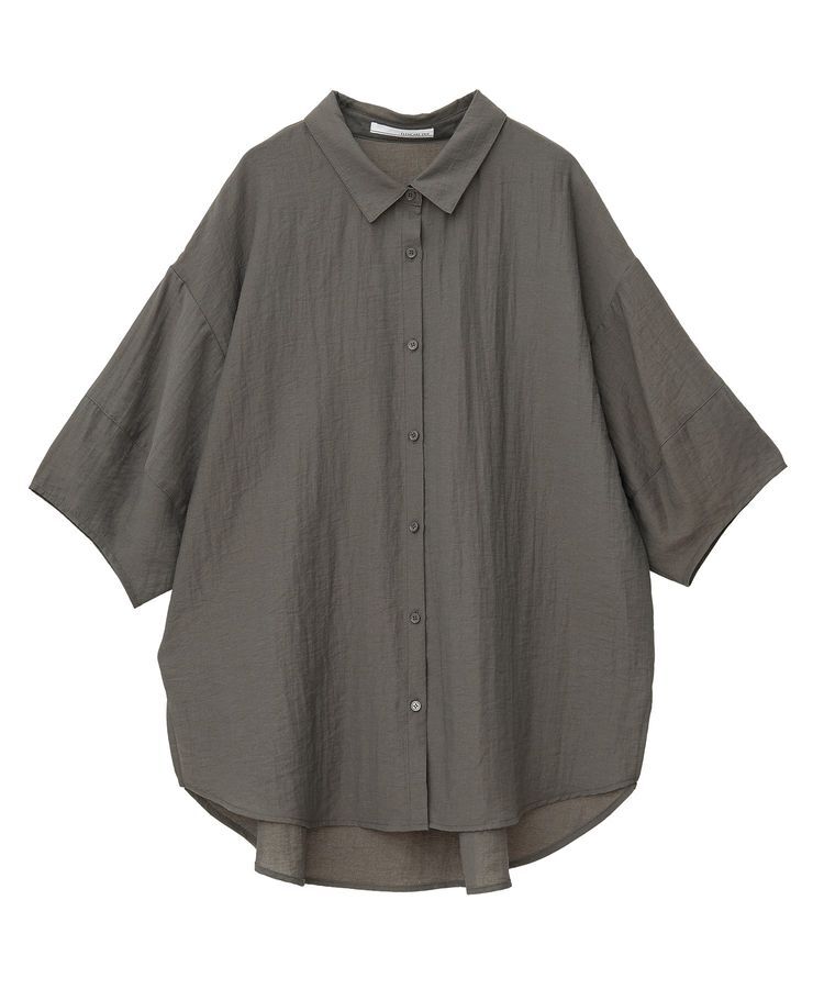 Green Parks「・ELENCARE DUEシアーボリュームスリーブシャツ」|シャツ・ブラウス|