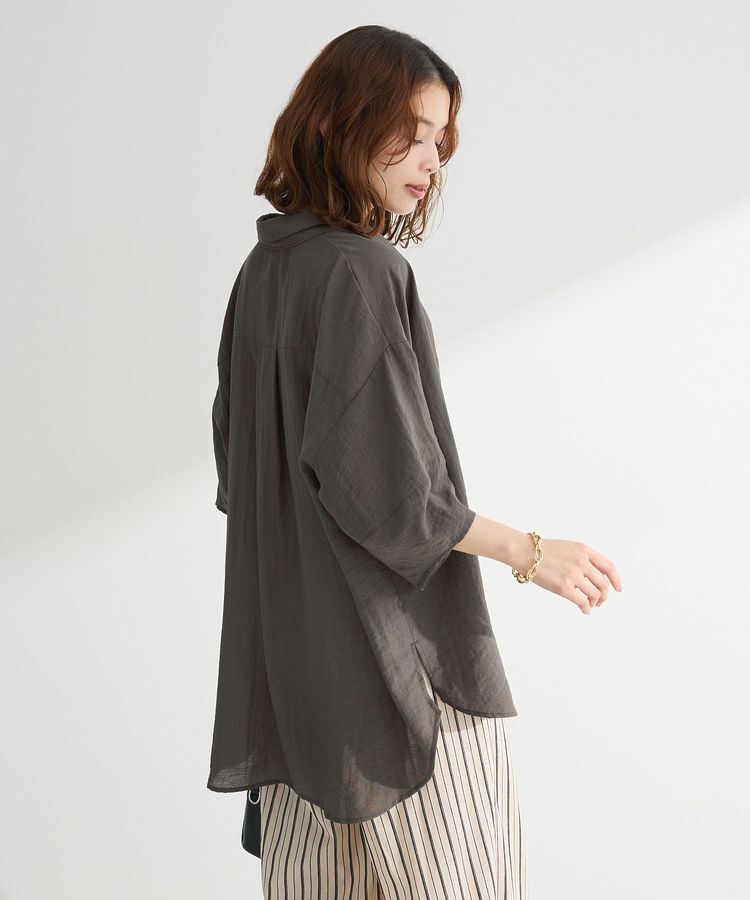 Green Parks「・ELENCARE DUEシアーボリュームスリーブシャツ」|シャツ・ブラウス|