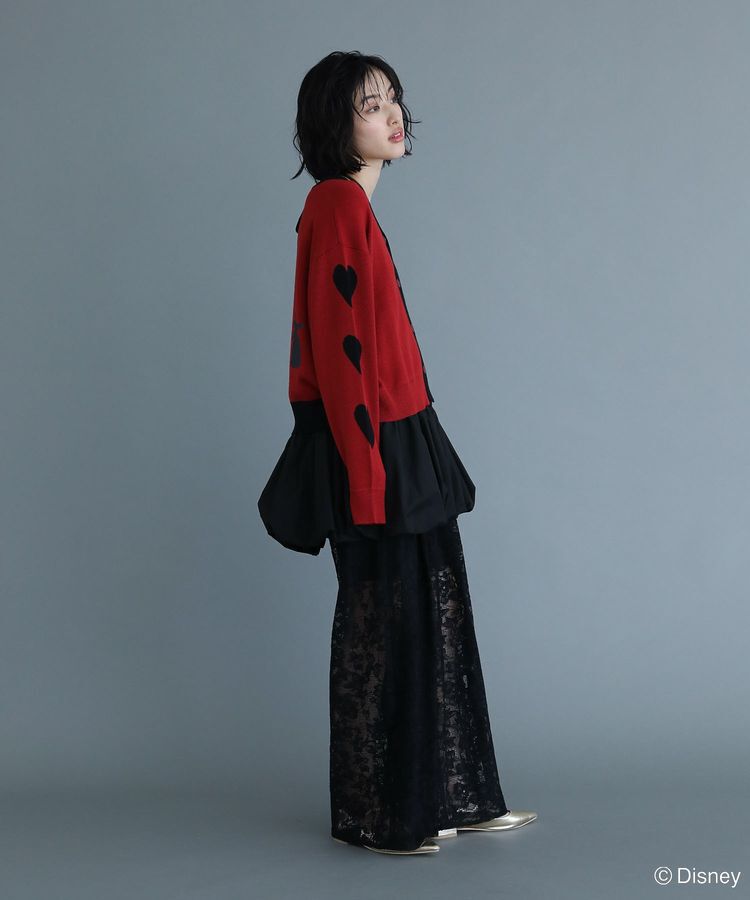 Green Parks「VILLAINS/アシンメトリーニットカーディガン」|カーディガン|