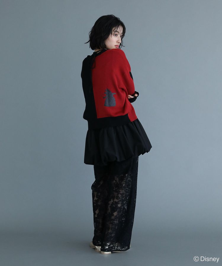 Green Parks「VILLAINS/アシンメトリーニットカーディガン」|カーディガン|