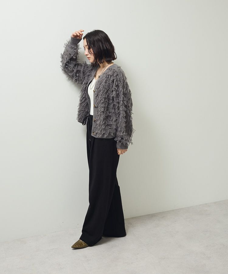 Green Parks「ループニットカーディガン」|カーディガン|