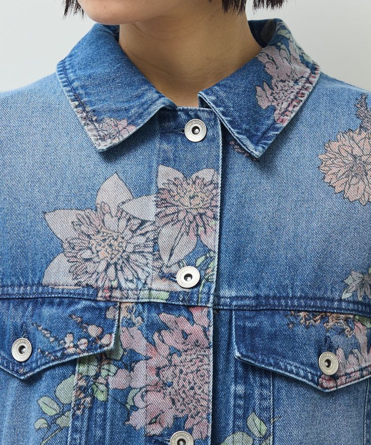 Green Parks「・SUGAR SPOON フラワーptオーバーGジャン」|テーラードジャケット|