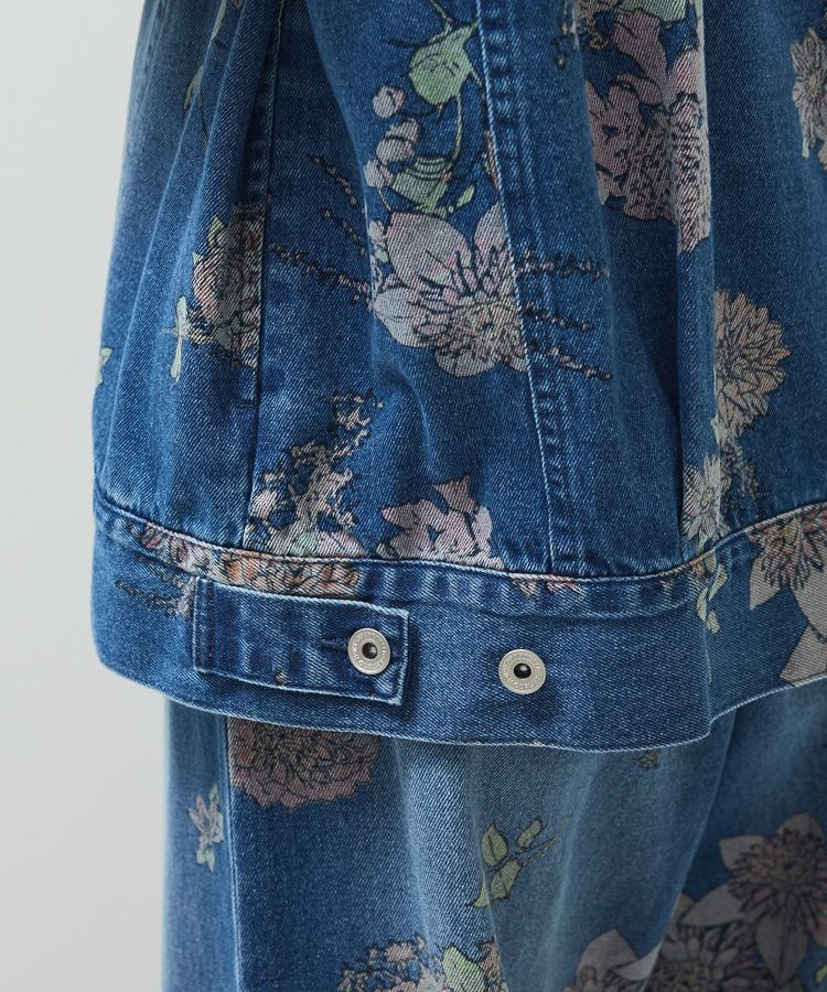 Green Parks「・SUGAR SPOON フラワーptオーバーGジャン」|テーラードジャケット|