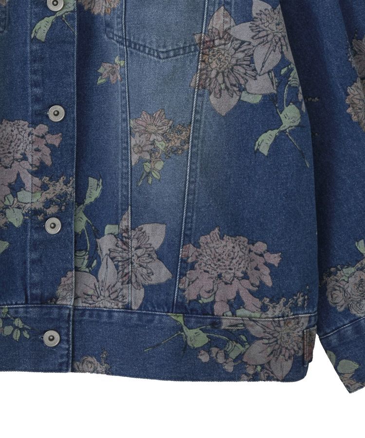 Green Parks「・SUGAR SPOON フラワーptオーバーGジャン」|テーラードジャケット|