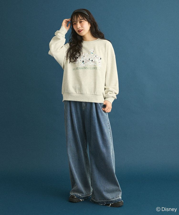 Green Parks「101匹わんちゃん/プリント裏毛スウェット」|スウェット・ジャージ|