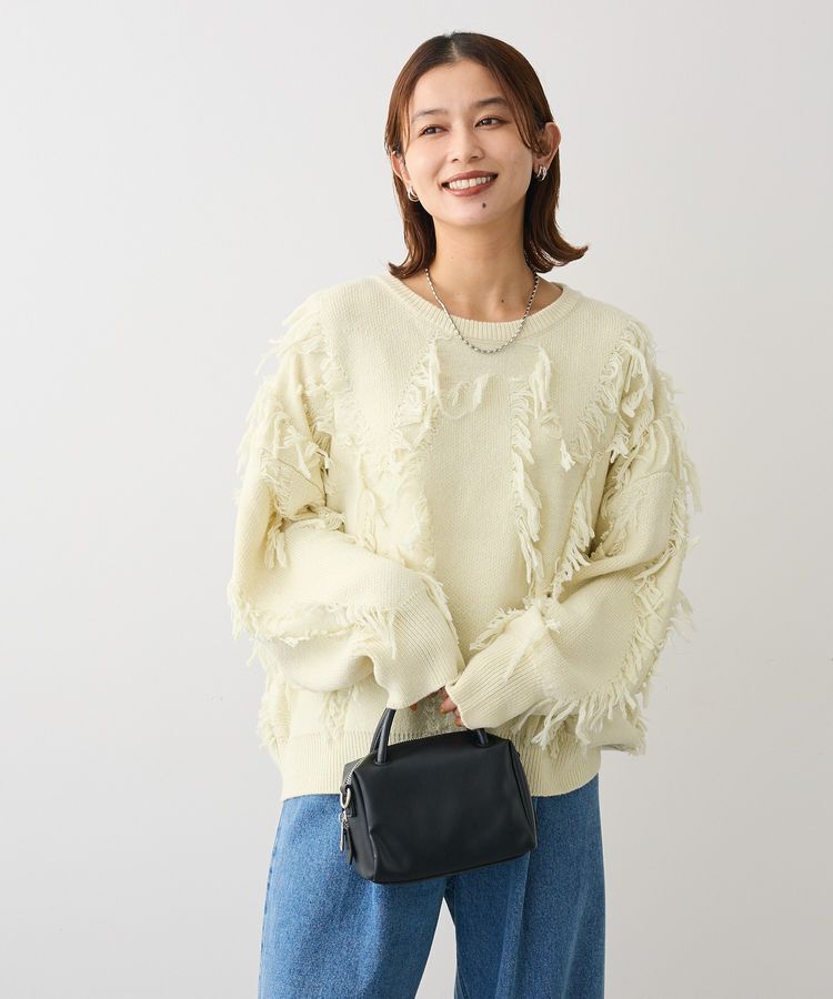 Green Parks「フリンジニットプルオーバー」|ニット・セーター|