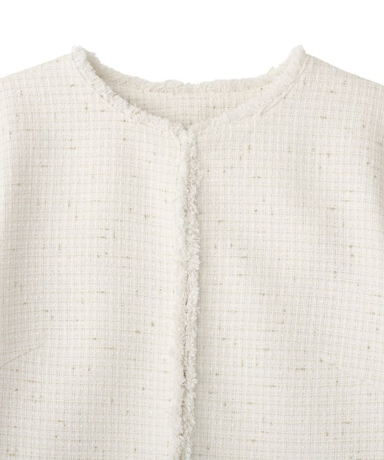 YECCA VECCA「ツイードジャケット(2)」|テーラードジャケット|