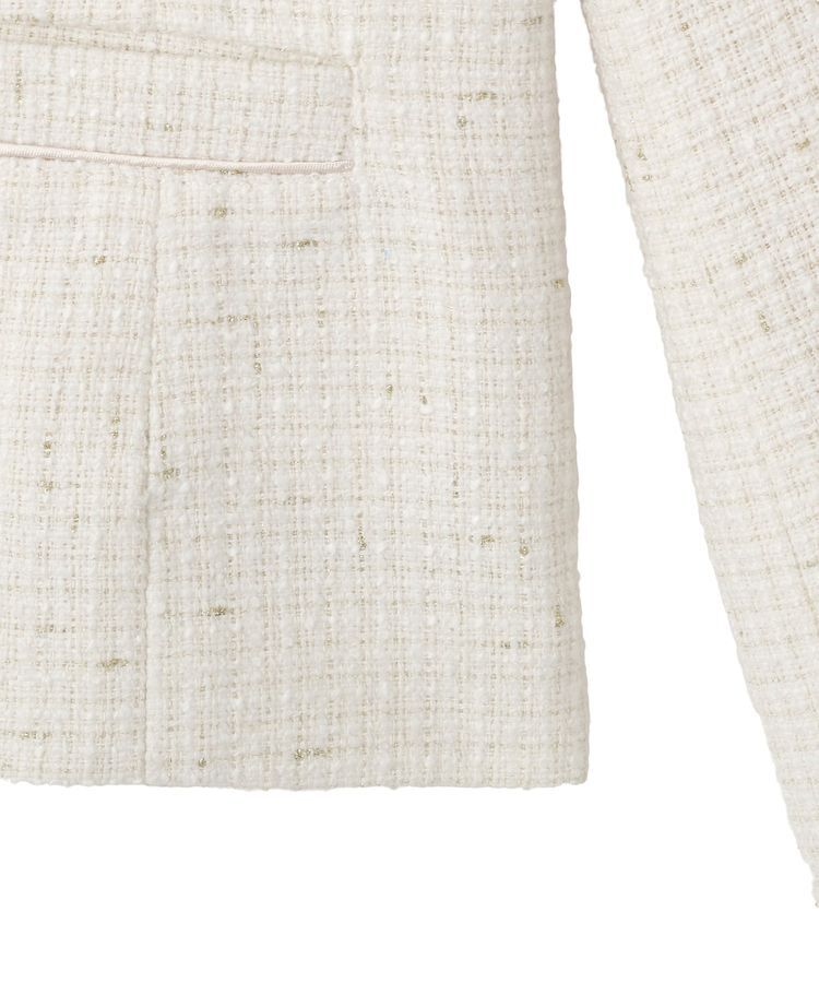 YECCA VECCA「ツイードジャケット(2)」|テーラードジャケット|