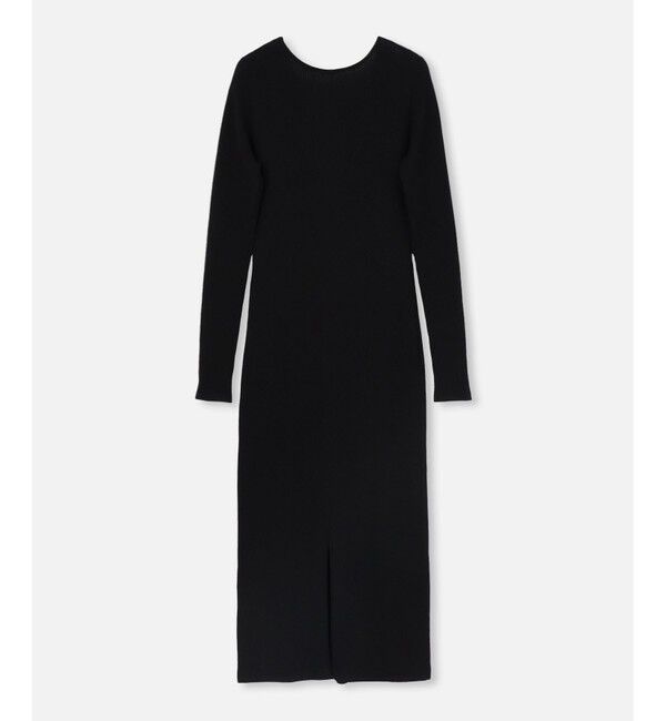 allureville「キュプラコットンリブタイトワンピース」|ワンピース|