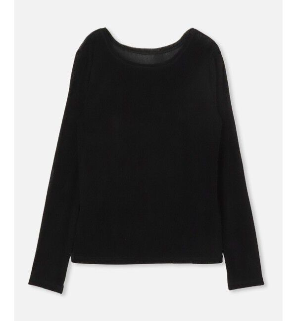 allureville「シアーストライプロンT」|Tシャツ・カットソー|