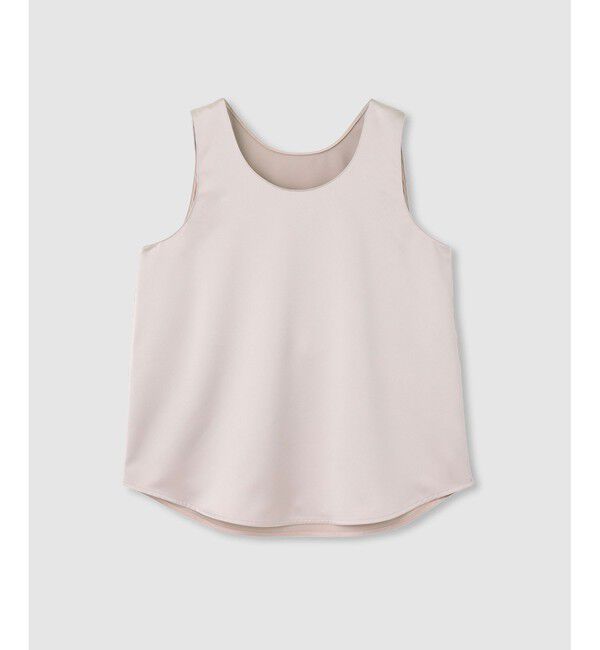 allureville「サテンタンクブラウス」|シャツ・ブラウス|