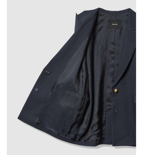 allureville「ウールライクポリツイルジレジャケット」|テーラードジャケット|