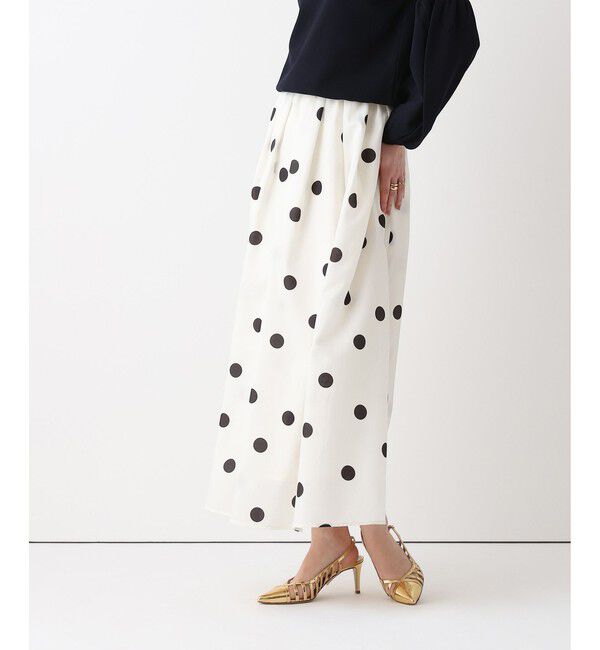 allureville「ポルカドットスカート」|スカート|