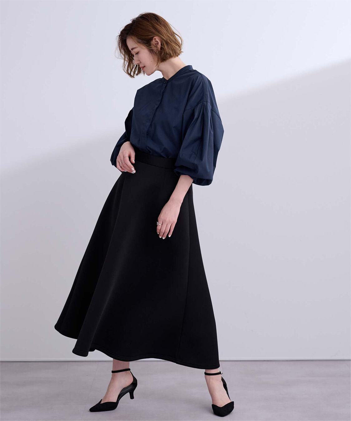 ur's「ボリューム袖ブラウス」|シャツ・ブラウス|