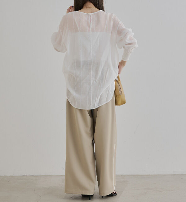  「【新色登場】レイヤードプルオーバーブラウス」|プルオーバー|