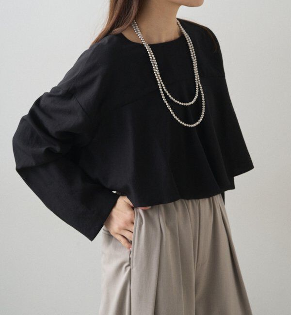  「2WAYラッフルブラウス」|シャツ・ブラウス|