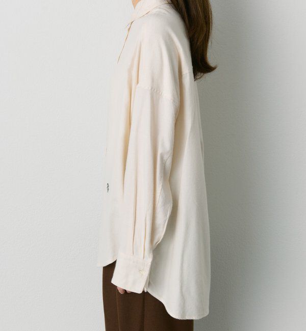  「起毛オーバーシャツブラウス」|シャツ・ブラウス|