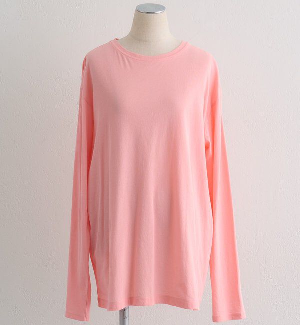  「【春カラーで登場！】コットンシアーカットソー」|プルオーバー|