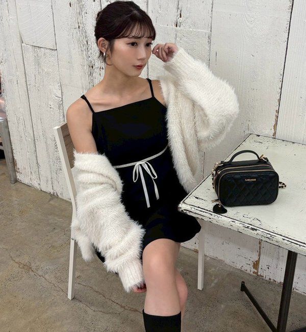  「あざとモテフェザーカーデ」|ニット・セーター|