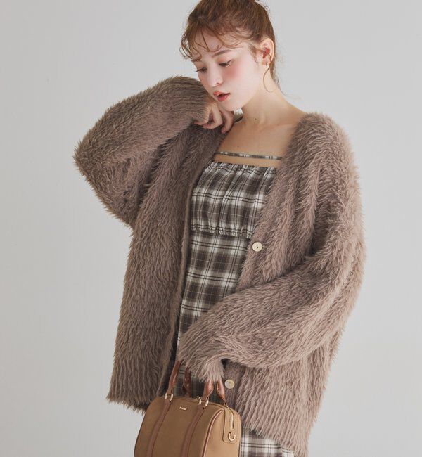  「あざとモテフェザーカーデ」|ニット・セーター|