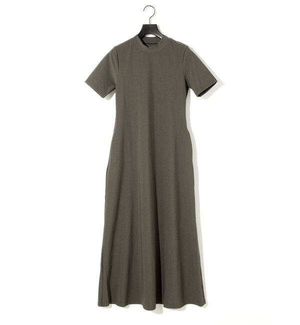 MIDIUMISOLID「MIDIUMISOLID for Ladies タイトフィットワンピース」|ワンピース|チャコールグレー