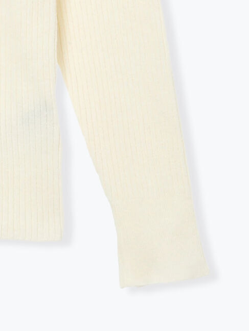 Lugnoncure「もちもちリブタートルニット」|ニット・セーター|