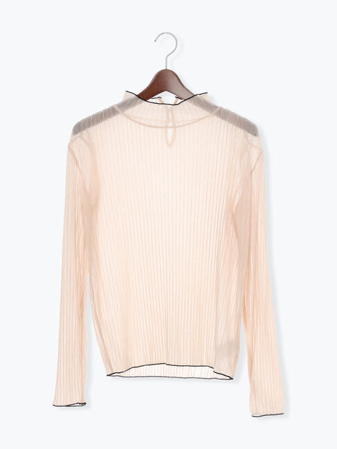 Te chichi「ランダムプリーツシアーインナー」|Tシャツ・カットソー|