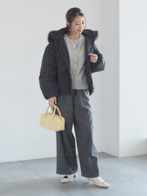 Te chichi「【宮本茉由着用】グレンチェックスラックス」|その他|