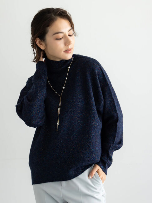 Te chichi「【宮本茉由着用】MIXラメニット」|ニット・セーター|