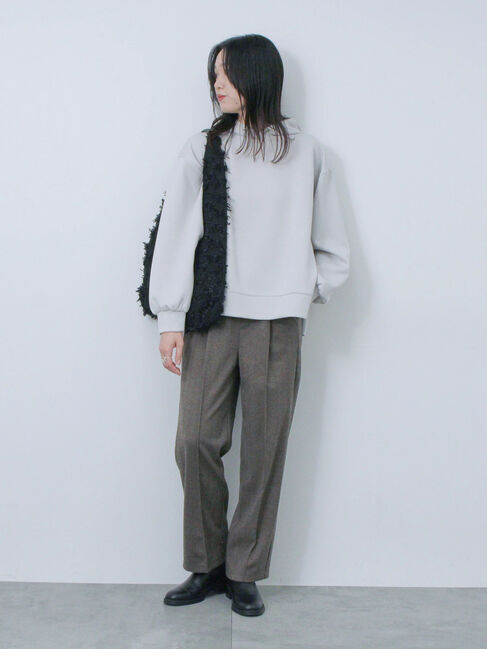 Samansa Mos2 blue「ダンボールパーカー」|Tシャツ・カットソー|