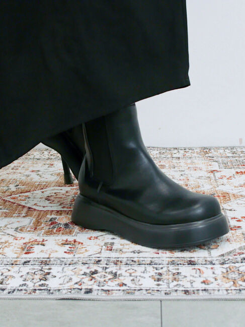 Samansa Mos2 blue「サイドゴアブーツ」|ショートブーツ|