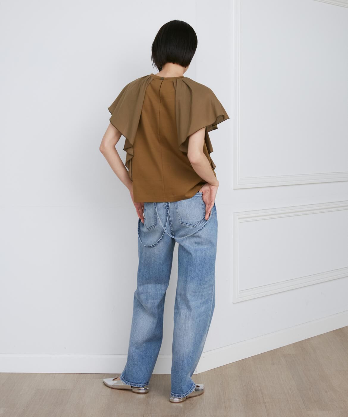 INED「《SUPERIOR CLOSET》別注サスペンダー付きワイドデニムパンツ《Healthy DENIM》」|その他|