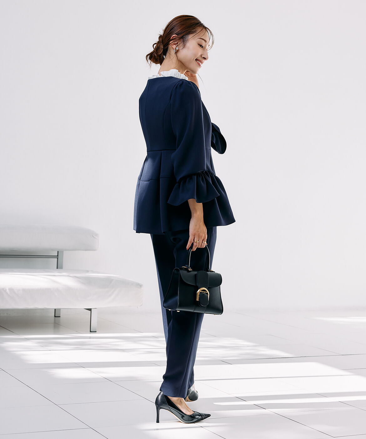 Maglie le cassetto「《M Maglie le cassetto&times;吉田理紗》美脚ストレートパンツ」|スラックス|