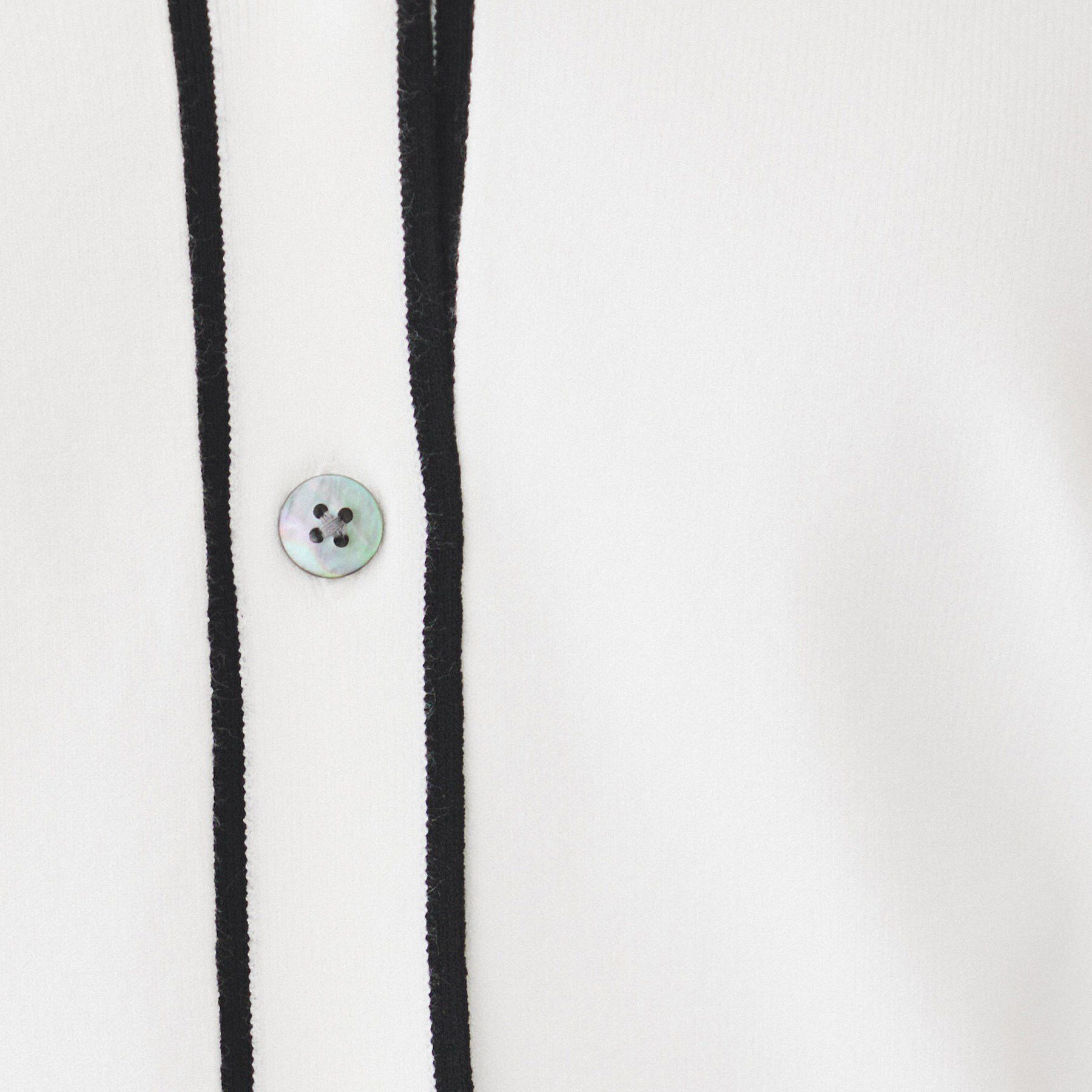 UNTITLED「【アンサンブル可能】配色Vネックカーディガン」|カーディガン|