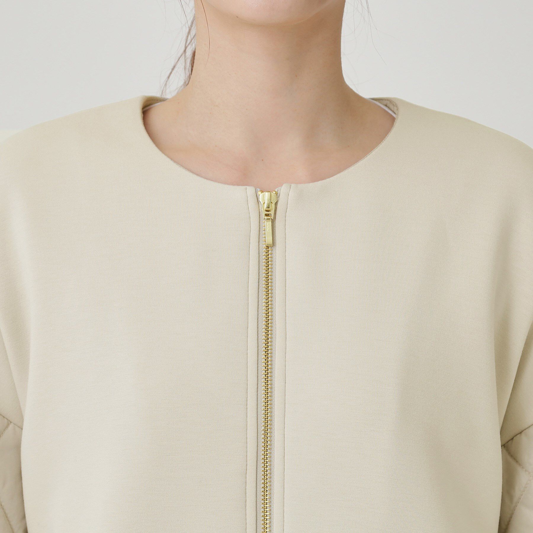 COUP DE CHANCE「【軽羽織】中綿キルティングブルゾン」|ブルゾン・スタジャン|