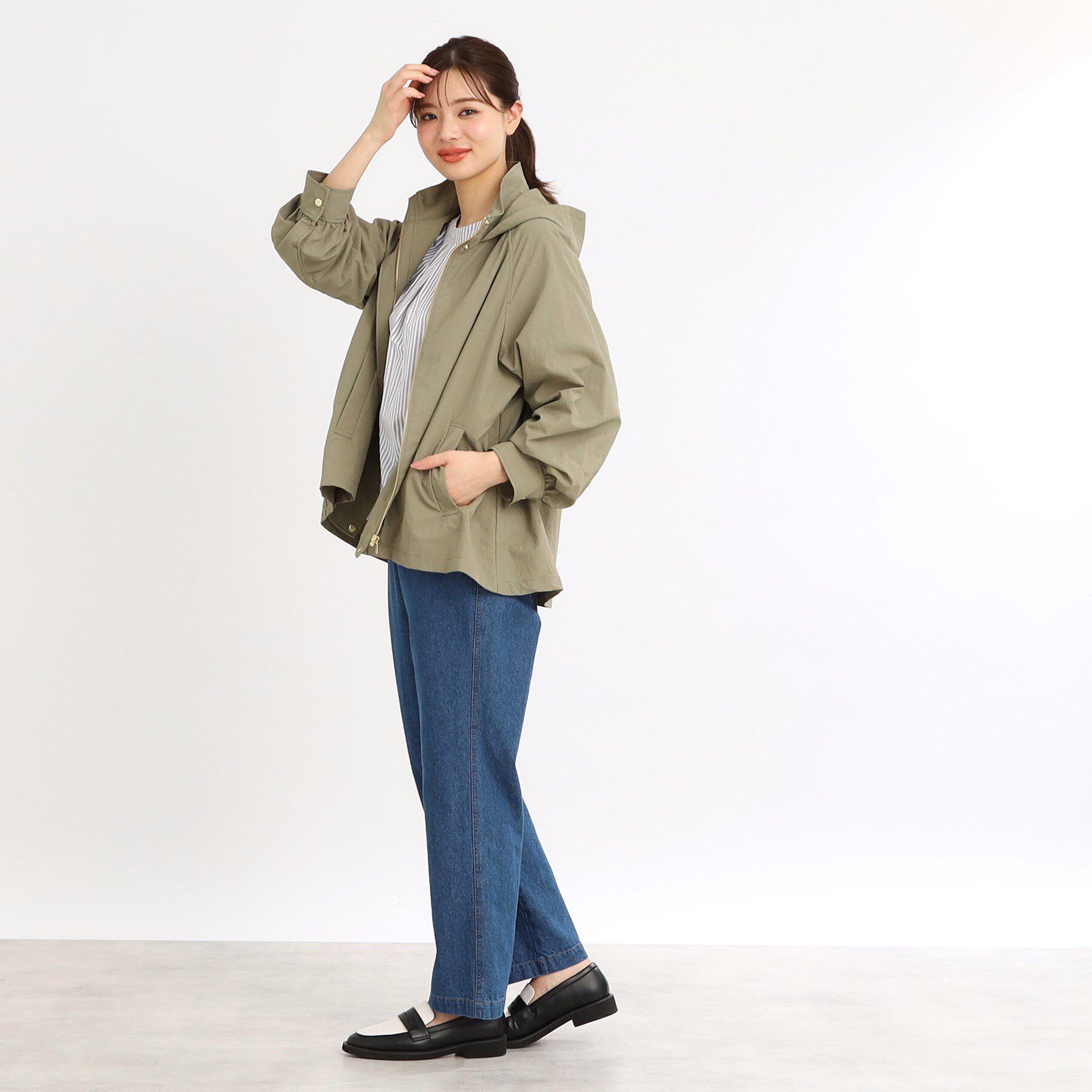 Reflect「フーデッドライティブルゾン」|ブルゾン・スタジャン|