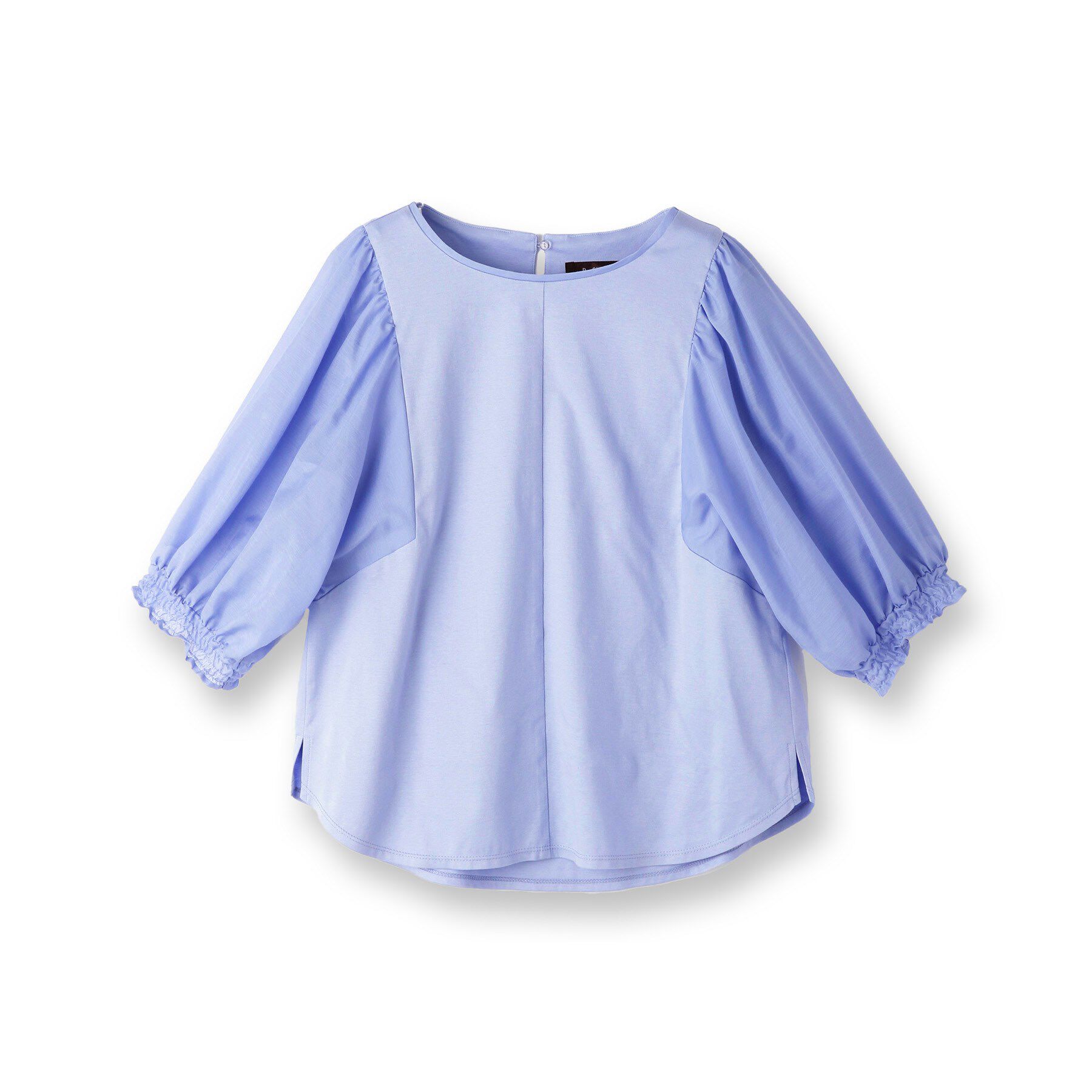 Reflect「【マシンウォッシュ可】シアーパフスリーブTブラウス」|シャツ・ブラウス|