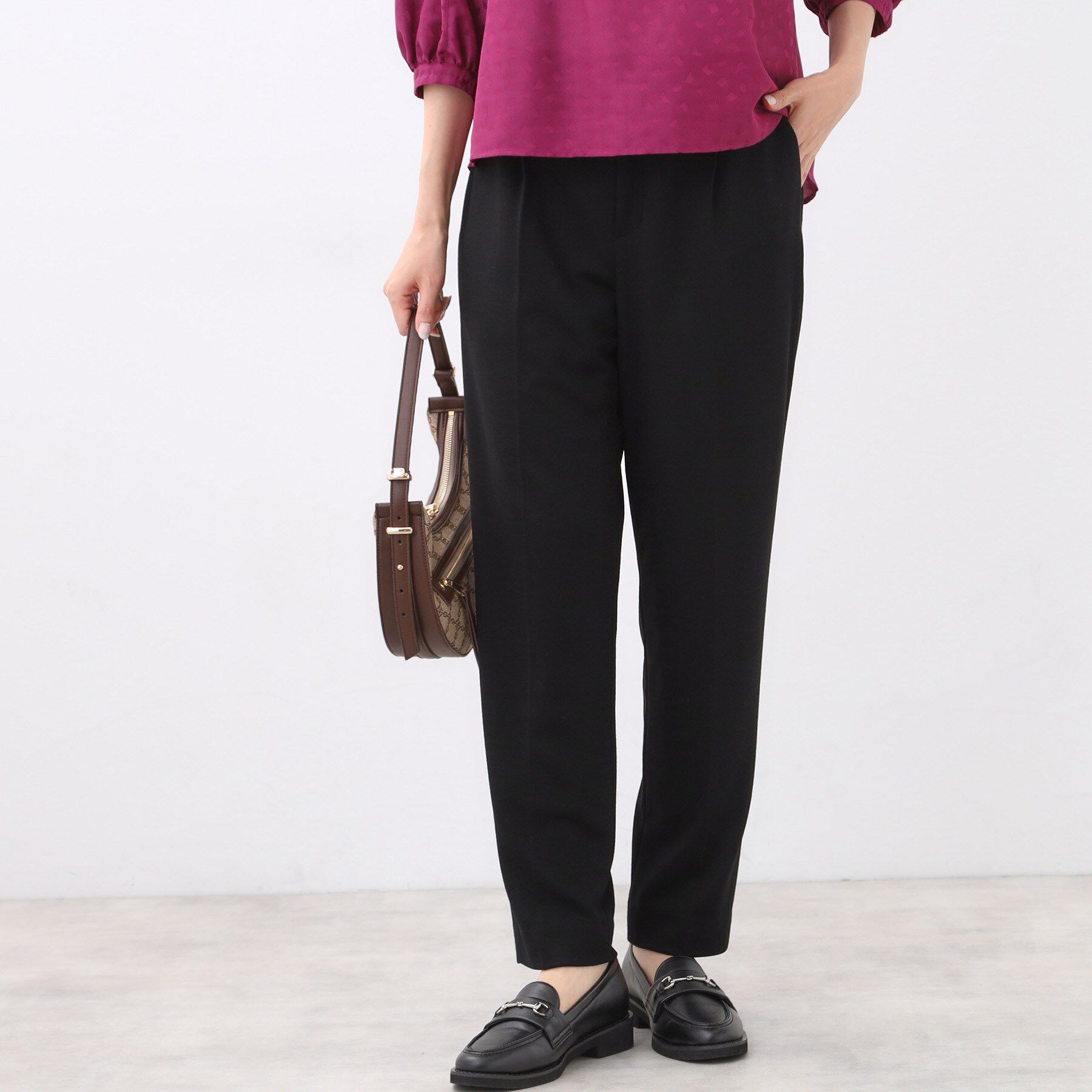 Reflect「【匠シリーズ／すっきり細見え／セットアップ可】センタープレスベーシックパンツ」|その他|