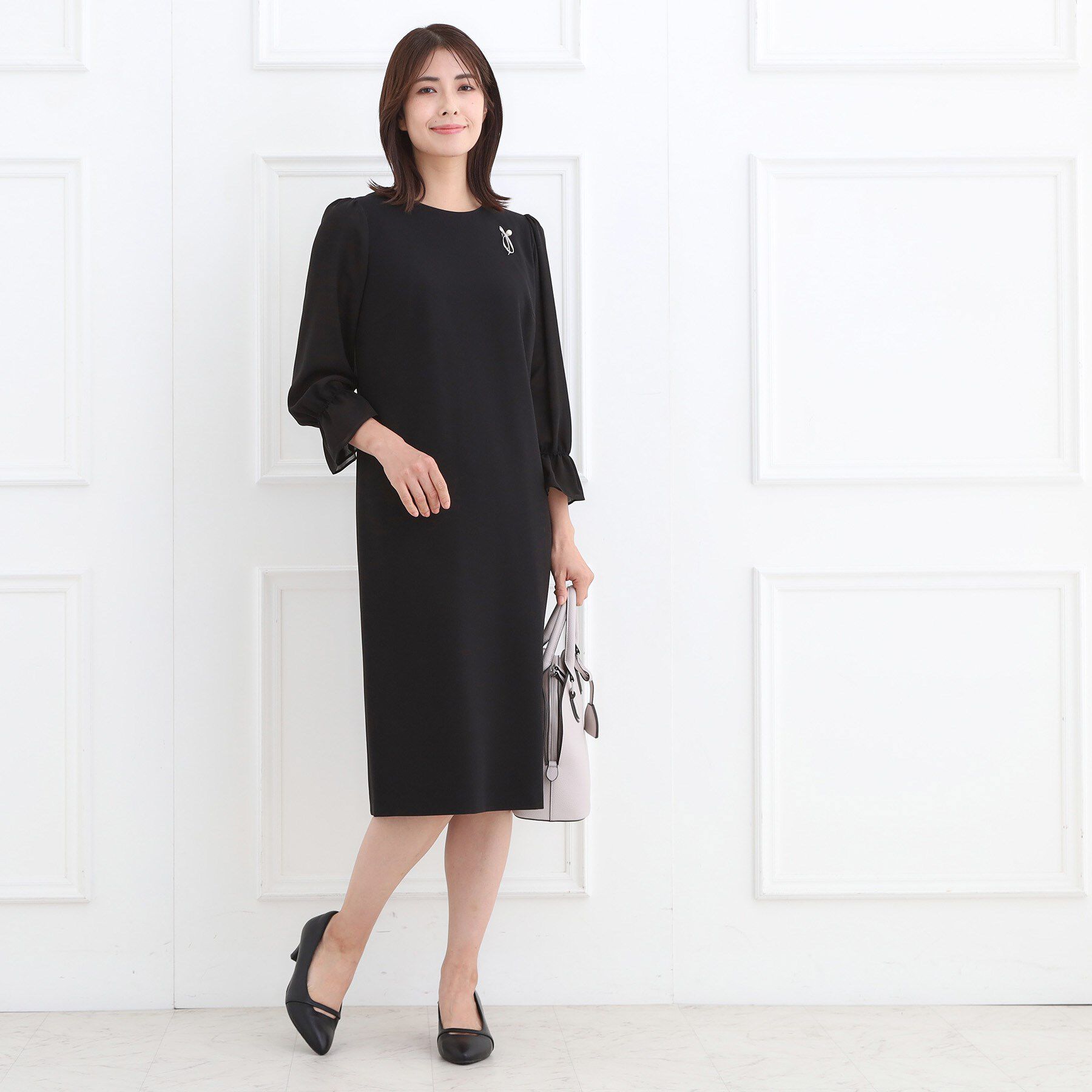 Reflect「【フォーマル／入卒／セットアップ可】キャンディスリーブワンピース」|ワンピース|