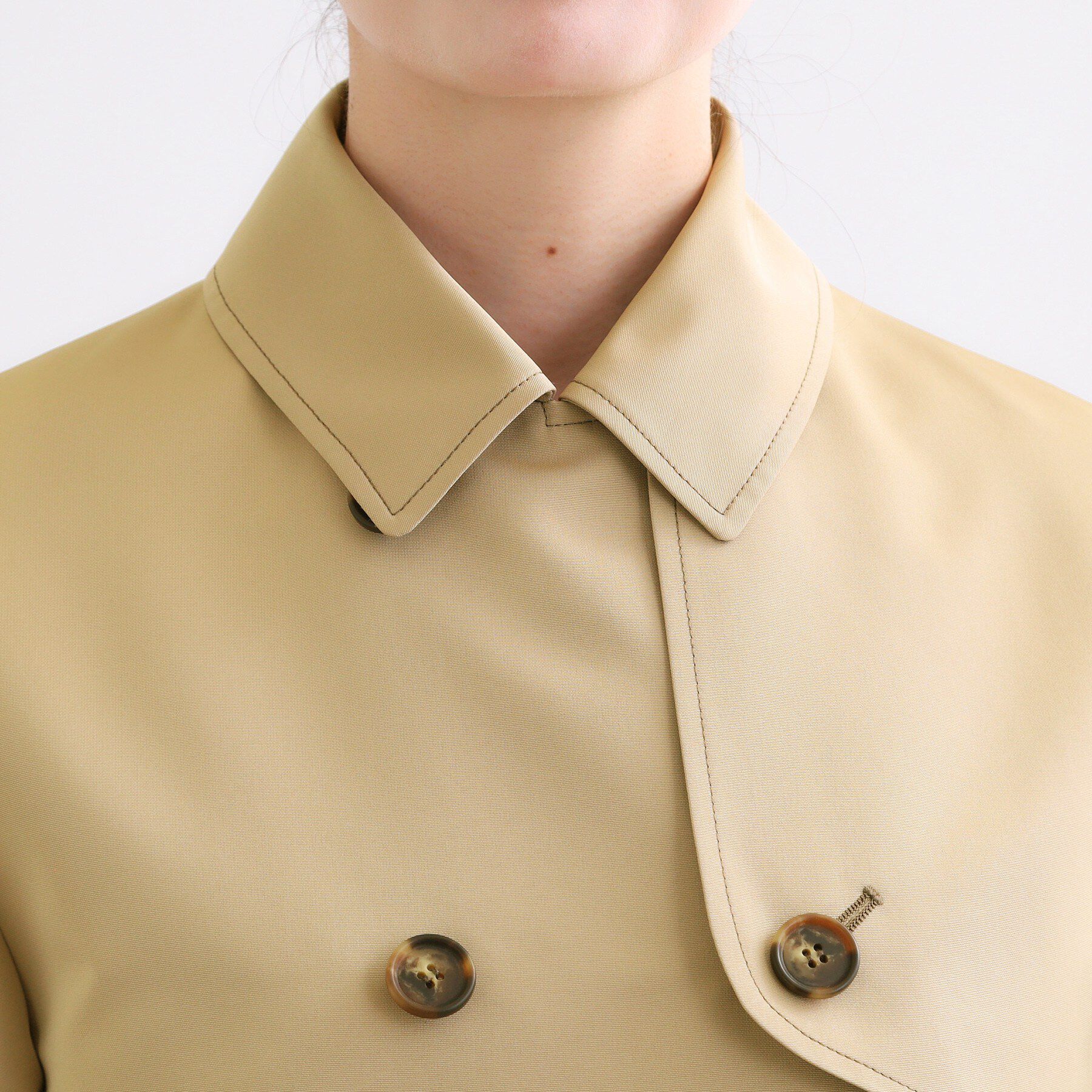 Reflect「【オン・オフ着回しやすい◎】ダブルブレストジャケット」|ステンカラーコート|