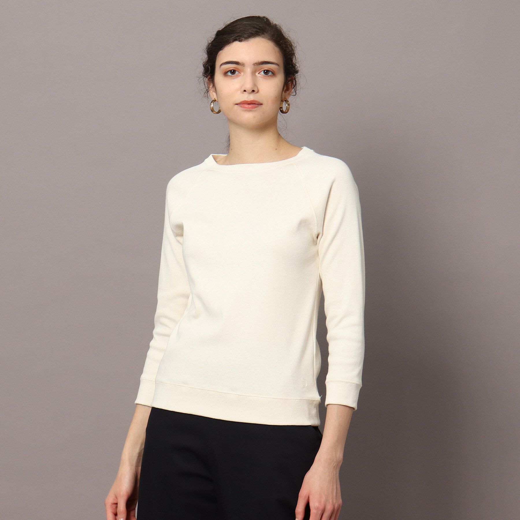 DRESSTERIOR「ラグランスリーブコットンプルオーバー」|パーカー|