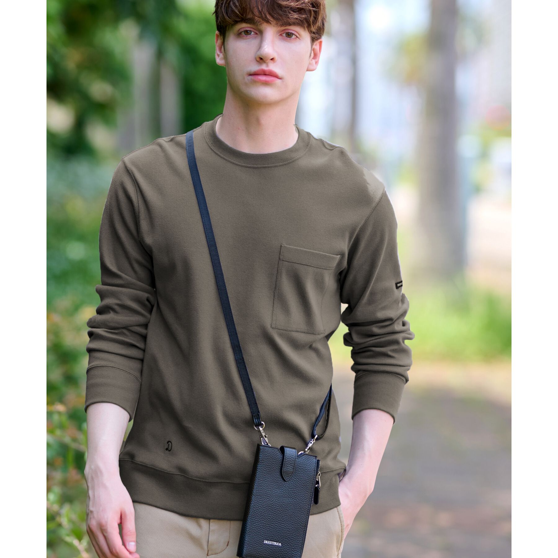 DRESSTERIOR「【Safari12月号掲載】エクスクルーシブフライスロングTシャツ」|Tシャツ・カットソー|