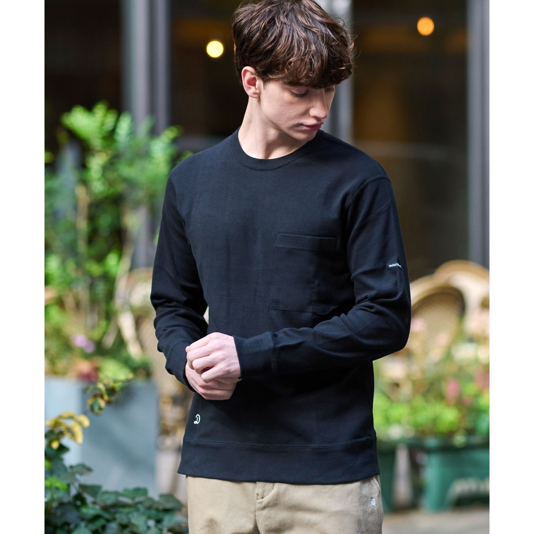 DRESSTERIOR「【Safari12月号掲載】エクスクルーシブフライスロングTシャツ」|Tシャツ・カットソー|