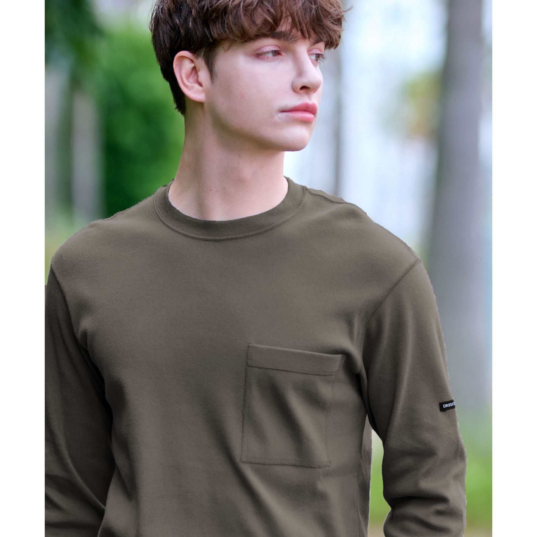 DRESSTERIOR「【Safari12月号掲載】エクスクルーシブフライスロングTシャツ」|Tシャツ・カットソー|