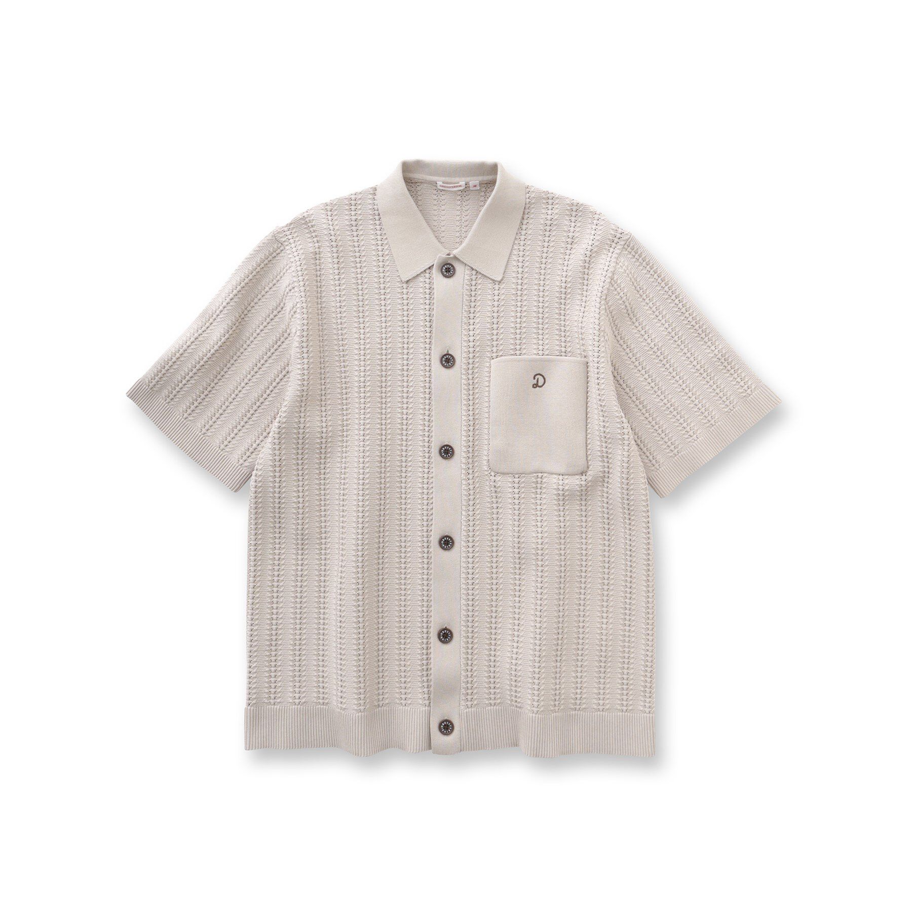 DRESSTERIOR「【Safari5月号掲載】オーガニックコットン キューバニットシャツ」|ニット・セーター|