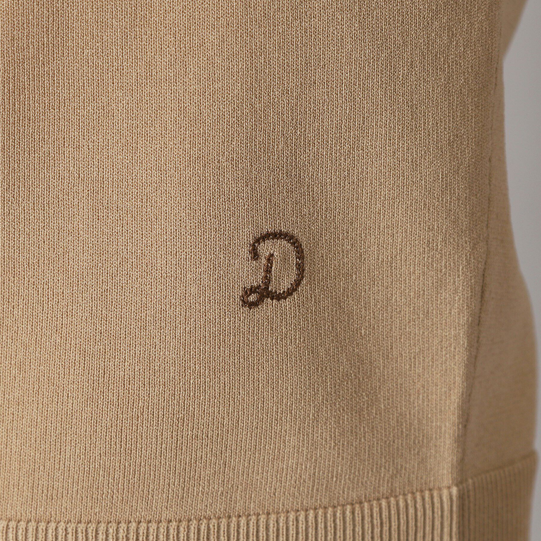 DRESSTERIOR「【洗える／2WAY】エンブロイダリーカラーニット」|ニット・セーター|